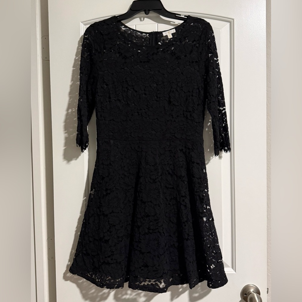 Black Lace Dress